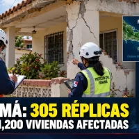 Panamá supera las 300 réplicas y aumentan daños en viviendas