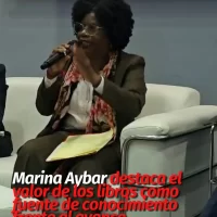 Marina Aybar destaca el valor de los libros como fuente de conocimiento frente al avance tecnológico