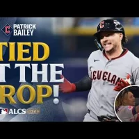 MLB Resultados: highlights y resumen de los partidos | ANOTHER BAILEY BLAST! Patrick Bailey TIES ALCS Game 1 for the Guardians! | MLB Highlights