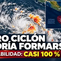 NHC eleva a casi 100 % la formación de un nuevo ciclón