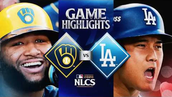 MLB Resultados: highlights y resumen de los partidos | BREWERS vs. DODGERS: NLCS Full Game 3 Highlights October 14 | 2026 MLB Postseason