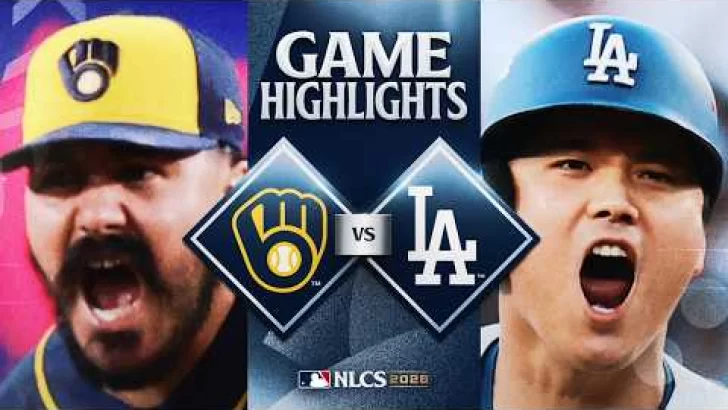 MLB Resultados: highlights y resumen de los partidos | BREWERS vs. DODGERS: NLCS Full Game 4 Highlights October 15 | 2026 MLB Postseason