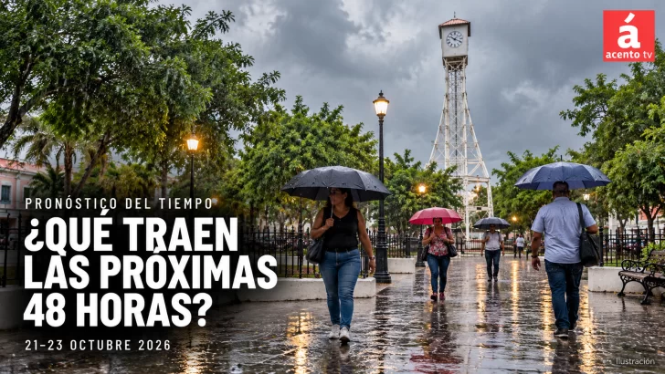 ¿Cómo cambiará el tiempo en RD entre este jueves y viernes?