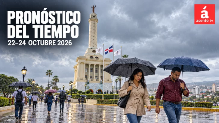 ¿Hasta cuándo seguirán las lluvias? Lo que viene para RD, pronóstico del tiempo desde hoy al sábado