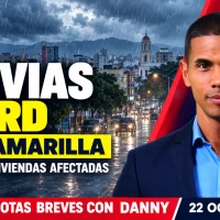 COE: 7 provincias en alerta amarilla y viviendas afectadas | Noticias de hoy
