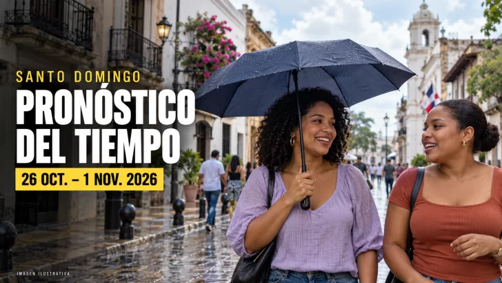 ¿Lloverá en Santo Domingo? Así se perfila el cierre de octubre | Pronóstico del tiempo