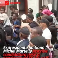 Expresidente haitiano Michel Martelly inscribe candidatura pese a sanciones de EE.UU. y UE
