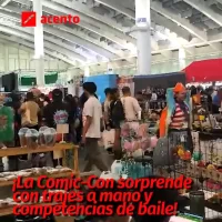 ¡La Comic-Con sorprende con trajes a mano y competencias de baile!