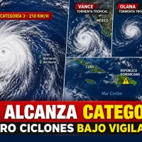 Alertas del COE en RD y el tifón In-fa alcanza categoría 3; México e India vigilan ciclones