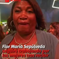 Flor María Sepúlveda seguirá trabajando por las mujeres tras recibir galardón