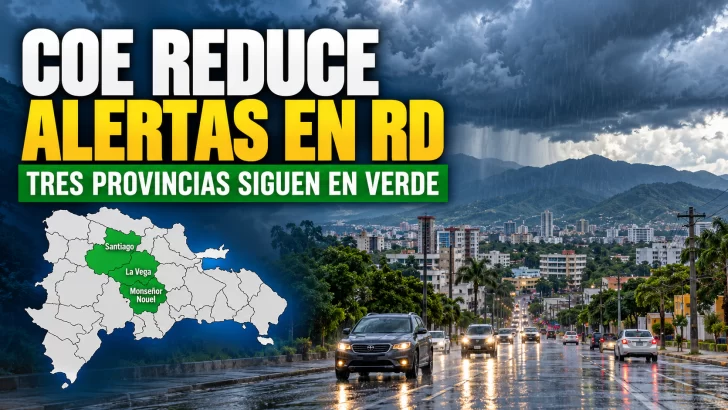 COE reduce alertas a tres provincias: ¿seguirán las lluvias? Pronóstico del tiempo desde hoy al sábado